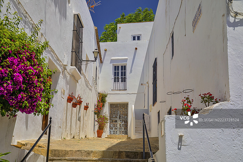 西班牙安达卢西亚的维赫尔德拉弗龙特拉图片素材