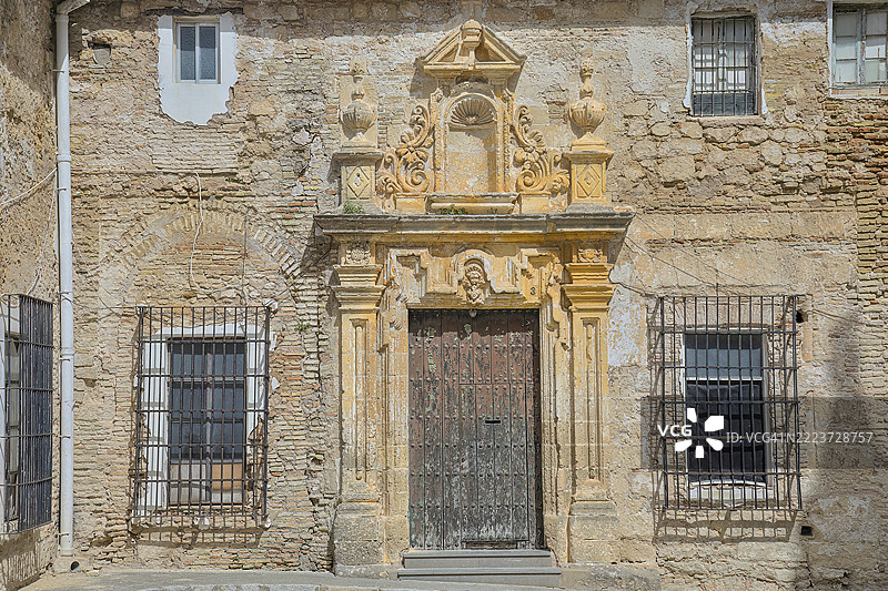 阿巴德之家，赫雷斯·德·拉·弗龙特拉，安达卢西亚，西班牙图片素材