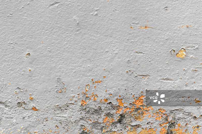 风化的混凝土墙。图片素材