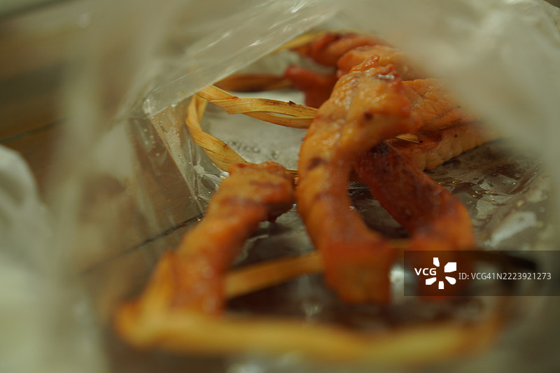 炸猪肉图片素材
