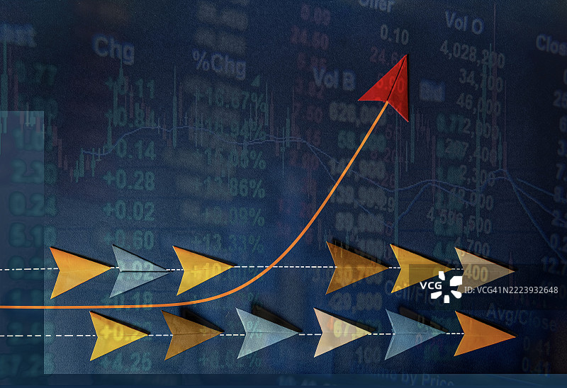 领导力概念、竞争、商业与理念、不同的想法图片素材