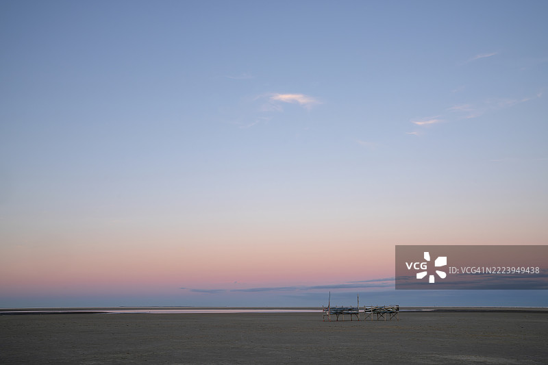 德国下萨克森州北海的东弗里西亚博尔库姆图片素材