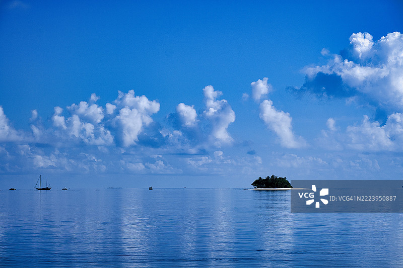 埃奥利安群岛，马尔代夫图片素材