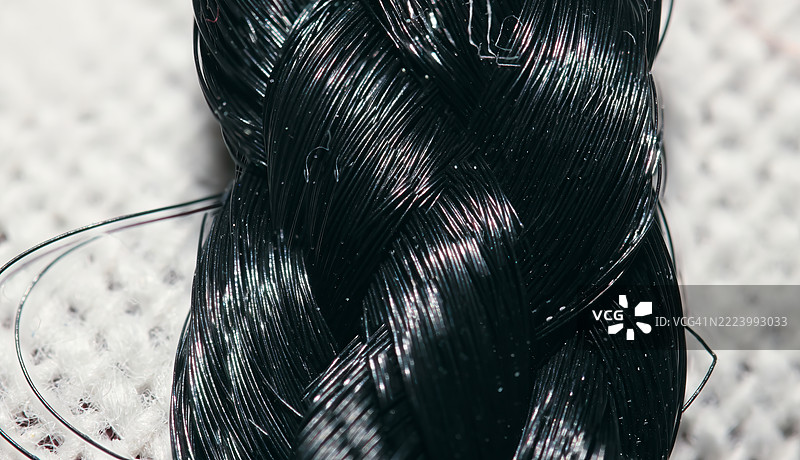 头发特写图片素材