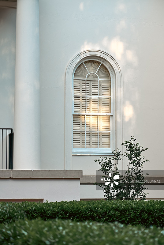 亚特兰大，乔治亚州建筑物上的窗户特写图片素材