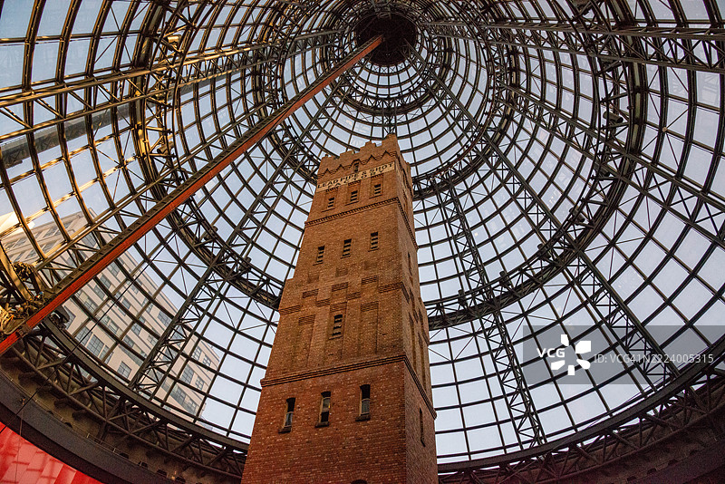 墨尔本维多利亚州的历史悠久的库普斯射塔50米图片素材