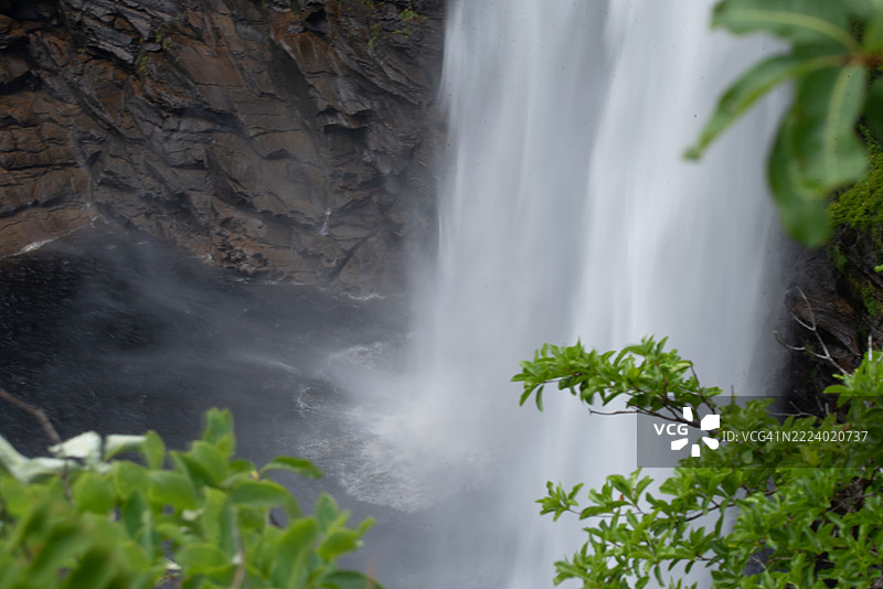 萨尔托120号瀑布的景观 - 查帕达多斯维阿德罗斯图片素材