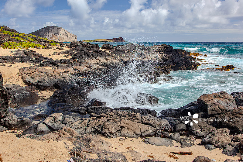 飞溅的海洋图片素材