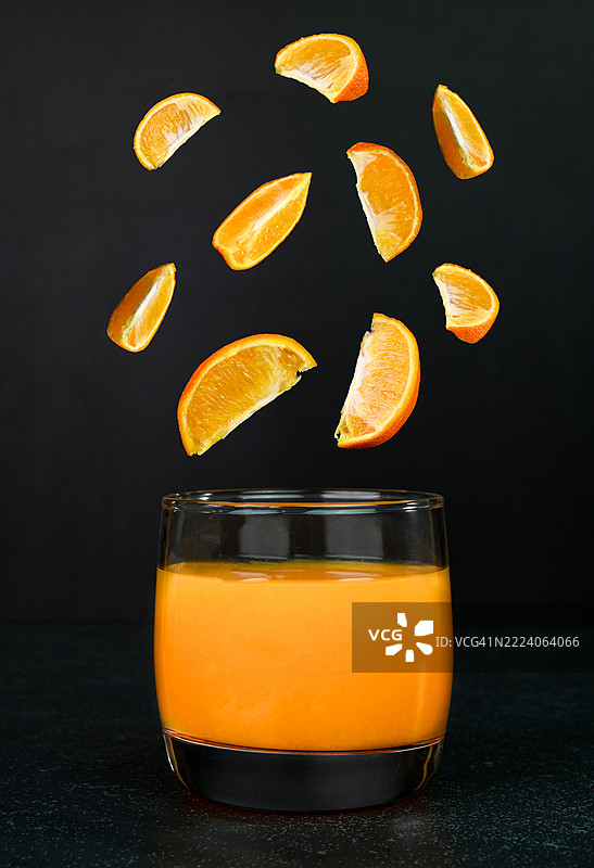 橙汁图片素材