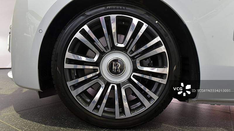 劳斯莱斯幻影的细节图片素材