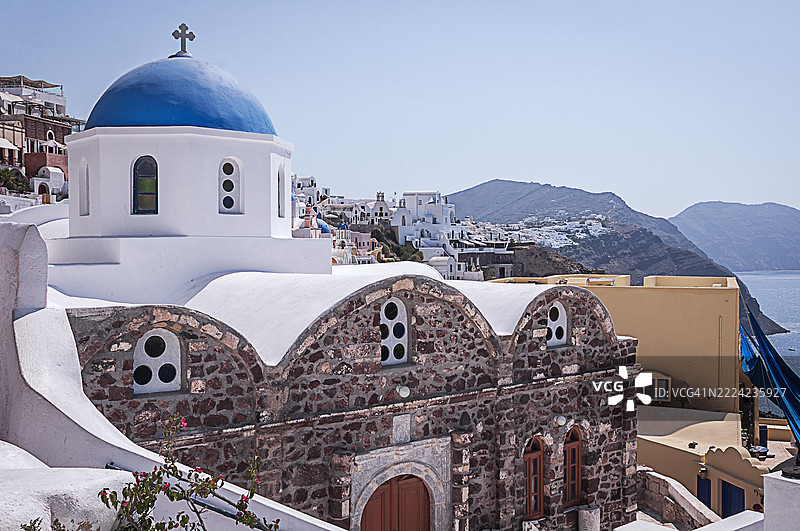 希腊教堂图片素材