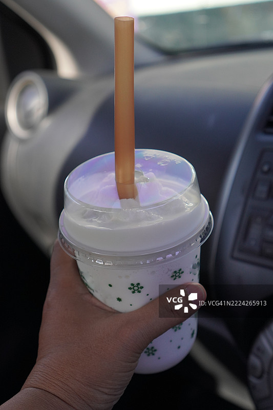 椰子奶昔图片素材