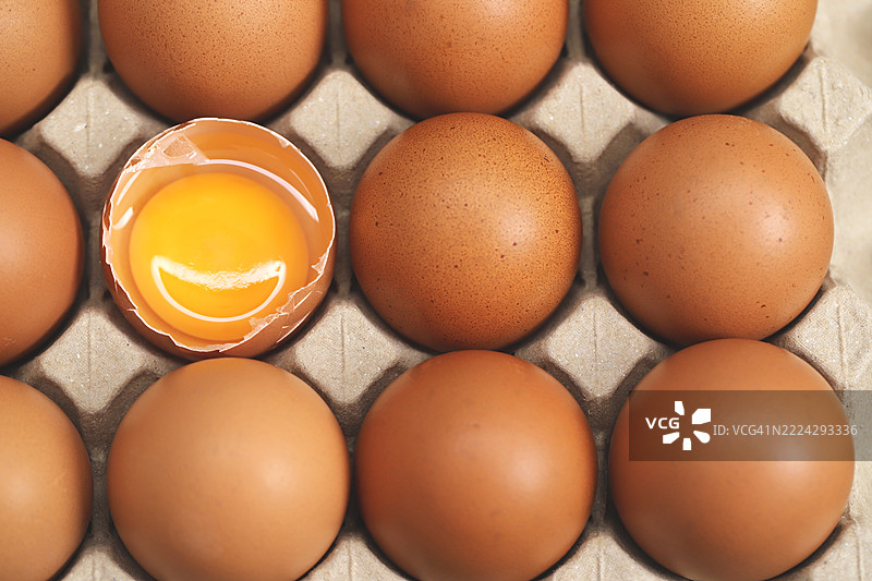 鸡蛋是最佳的蛋白质来源，价格便宜且易于获得，泰国曼谷图片素材