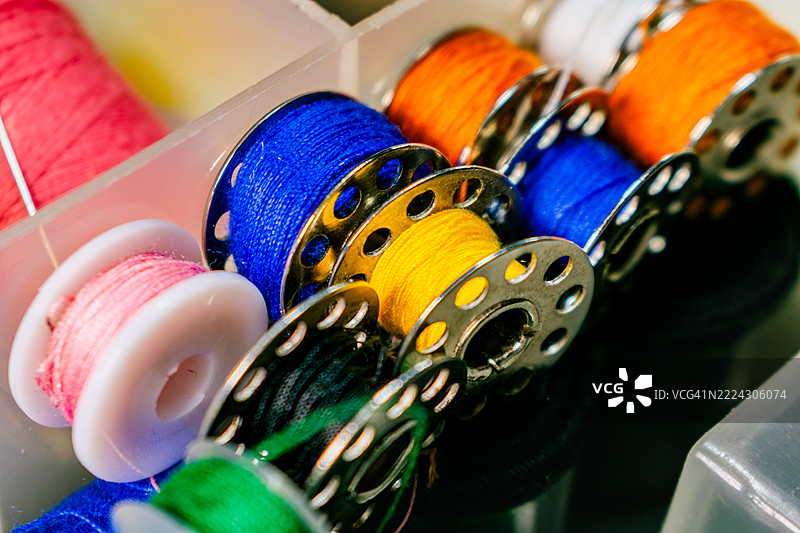 多彩线材的特写，菲律宾图片素材