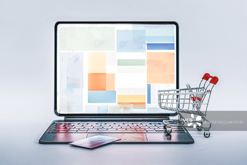 在线购物概念图片素材