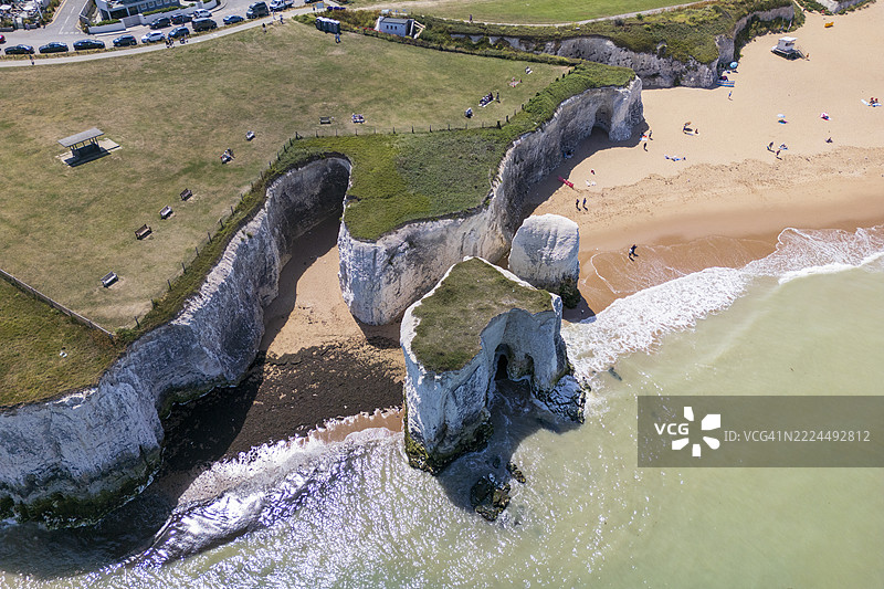 博塔尼湾海岸线图片素材