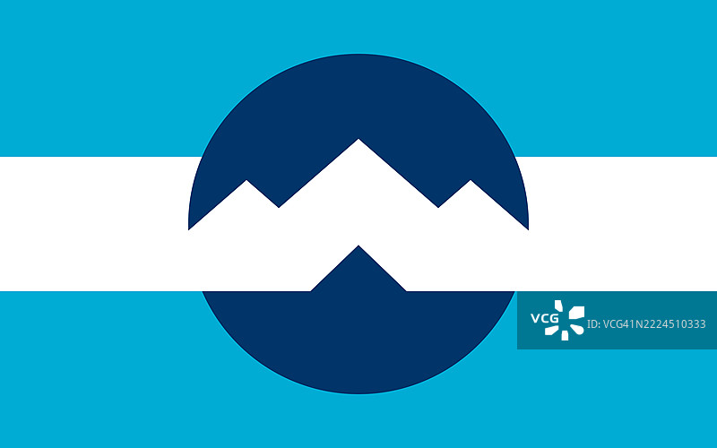 美国犹他州奥格登市的旗帜图片素材