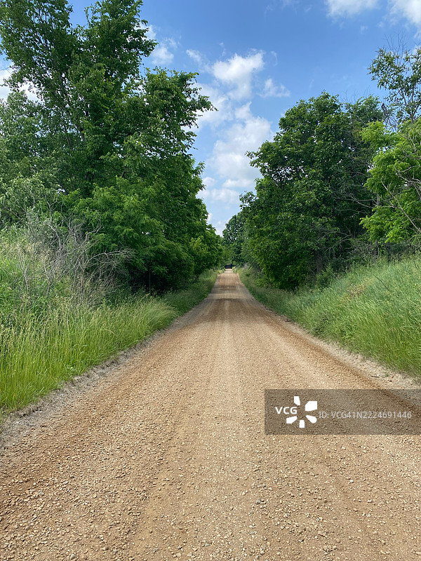 在美国密歇根州蒙哥马利的希尔斯代尔县拍摄的乡村摄影，2025年6月图片素材