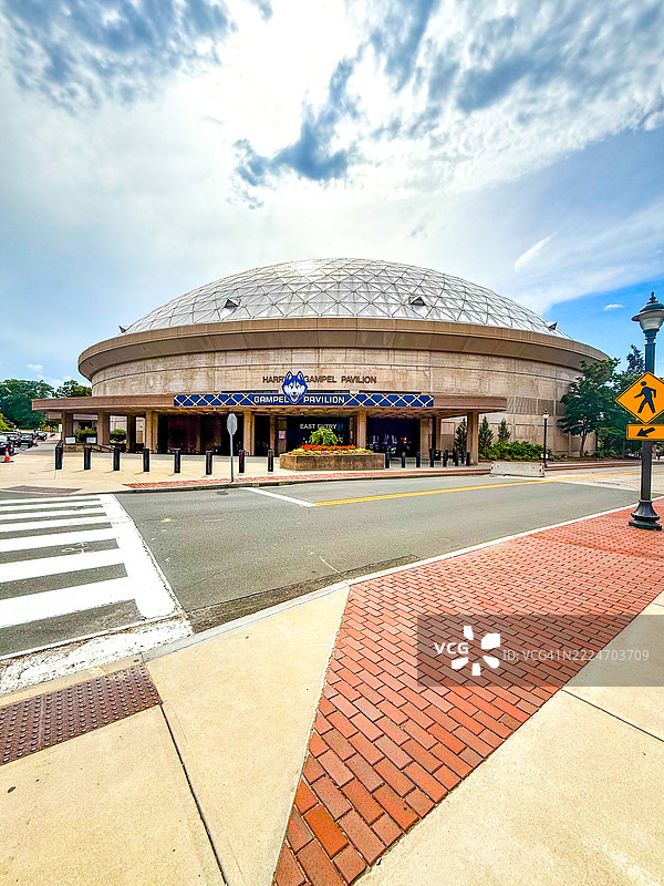 康涅狄格大学斯托斯的哈里·甘佩尔馆图片素材