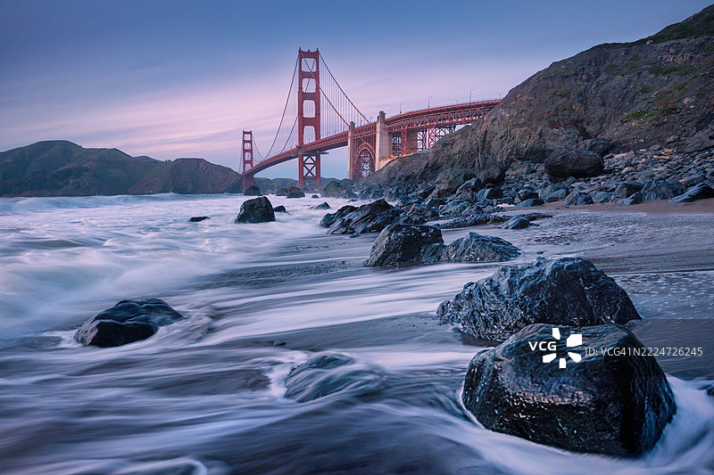 金门大桥2图片素材