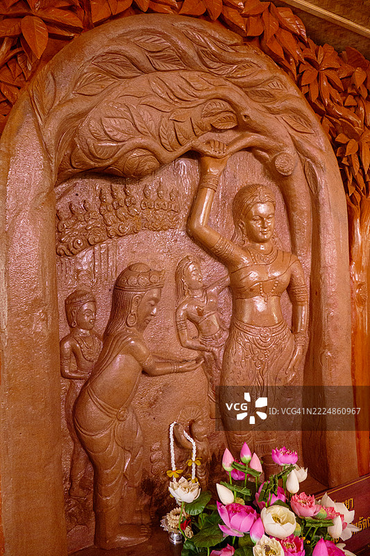 佛陀的出生地图片素材