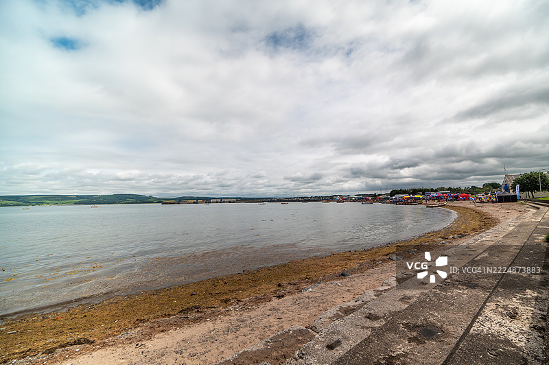 洛赫瑞恩湖及通往斯特兰拉尔-邓弗里斯和加洛韦图片素材