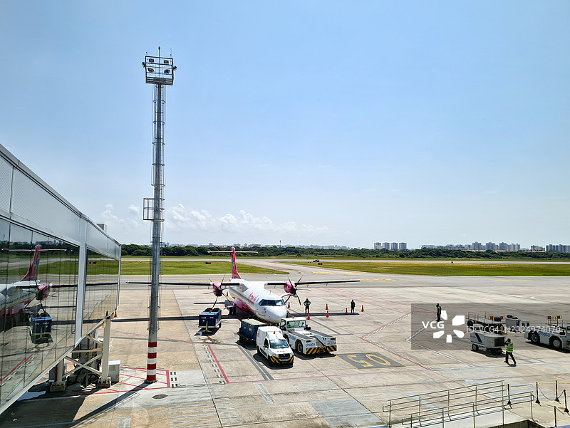 巴西的航空运输基础设施图片素材