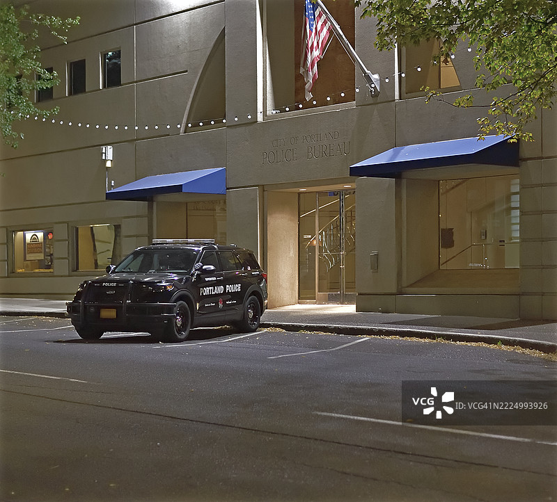 波特兰警察局中央警察署图片素材