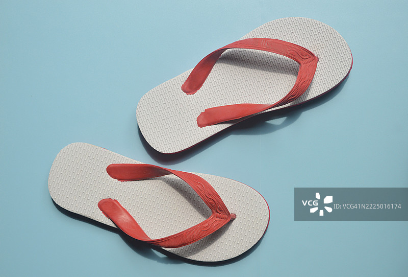 橡胶人字拖鞋图片素材