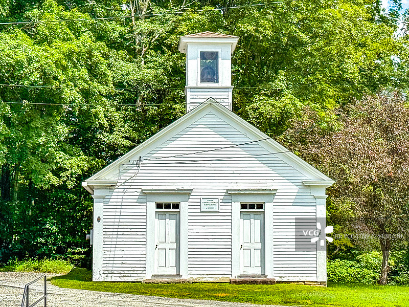 坎特伯雷的绿色（中央）区学校图片素材