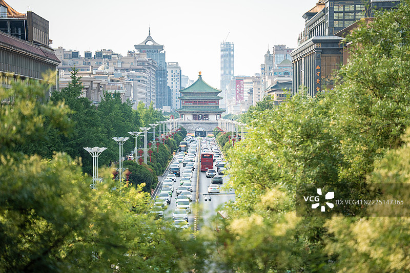 古城西安图片素材