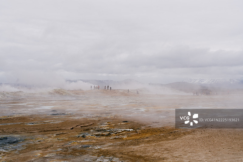 赫维尔地热区图片素材