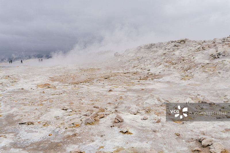 赫维尔地热区图片素材