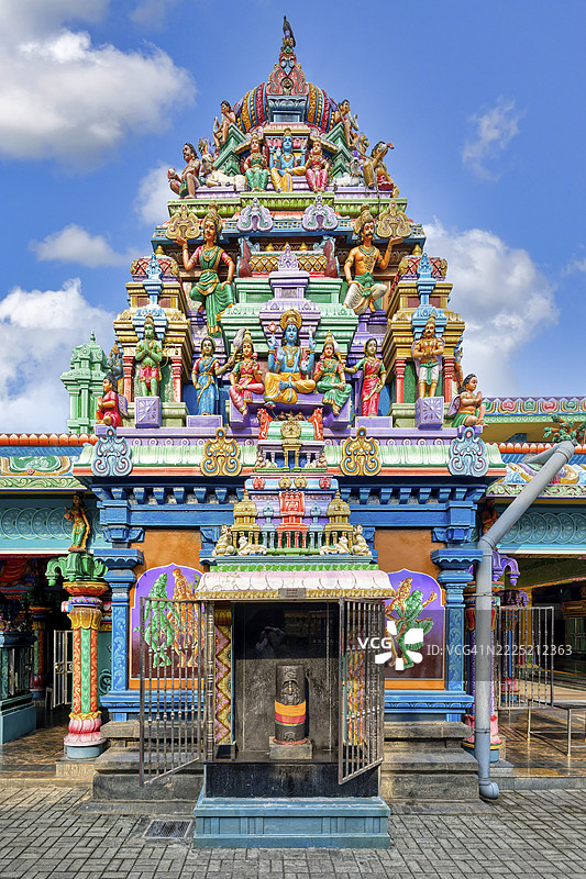 斯里兰卡科伦坡的斯里·凯拉萨纳塔·斯瓦米印度教寺庙图片素材