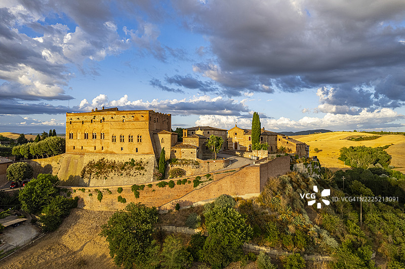 托斯卡纳，圣乔瓦尼·达索图片素材