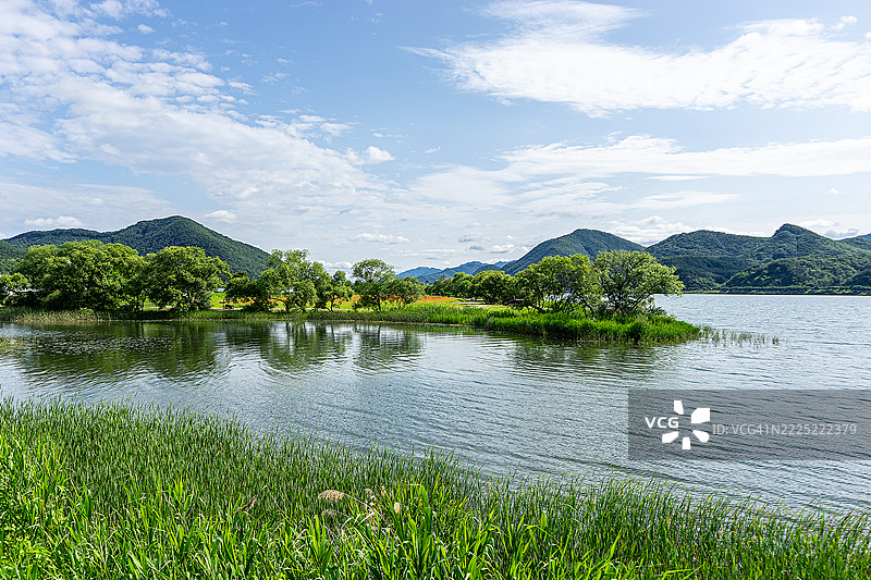 河边风景图片素材