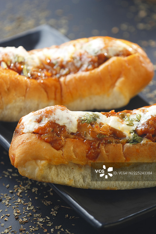 印度风味的满洲热狗图片素材