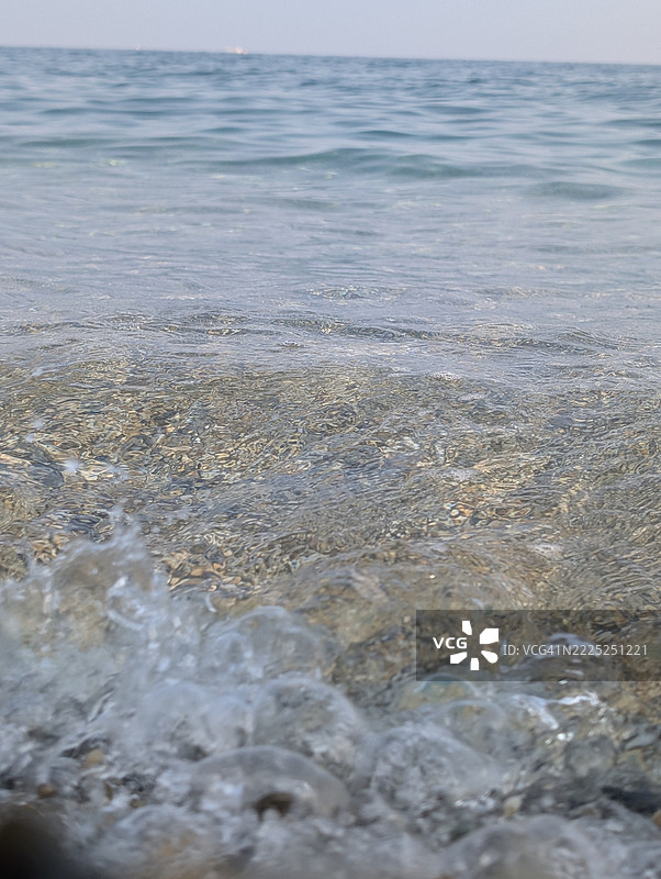 意大利利古里亚省萨沃纳的海景图片素材