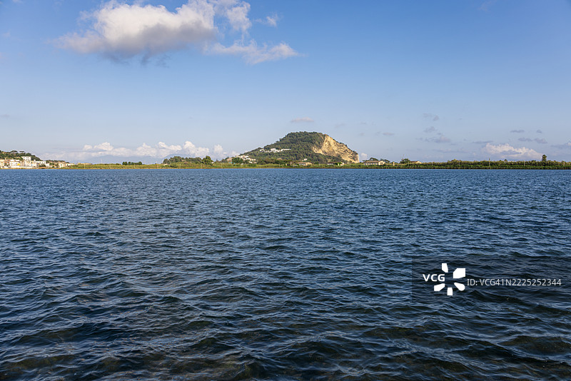 意大利坎帕尼亚州巴科利的米塞诺角海景图片素材