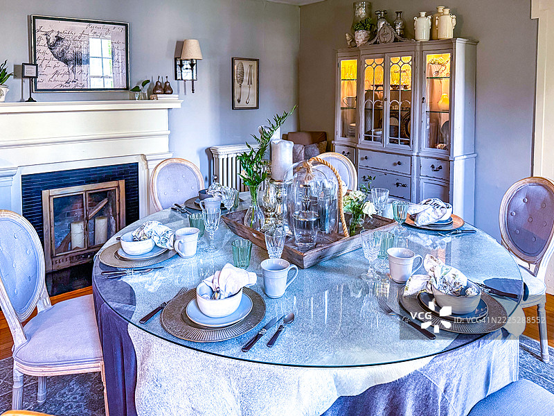 汤普森山的沃森精品民宿早餐室图片素材