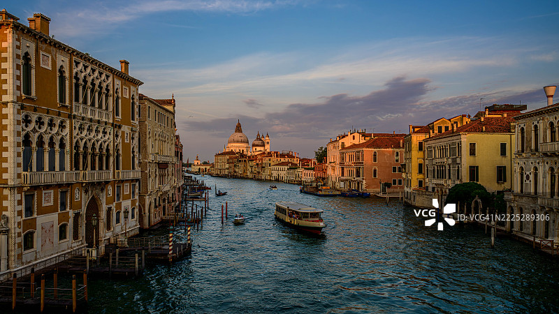 大运河的日出 - 威尼斯图片素材
