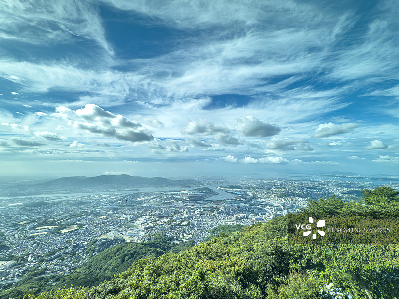 日本福冈的住宅区图片素材
