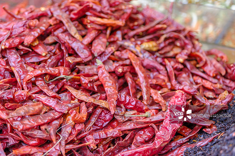 鲜艳的干辣椒图片素材