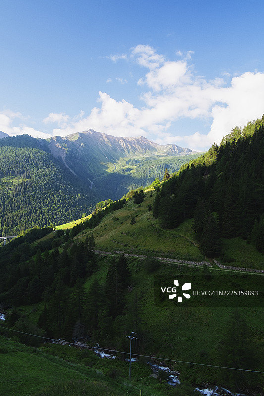 阿尔卑斯山景图片素材