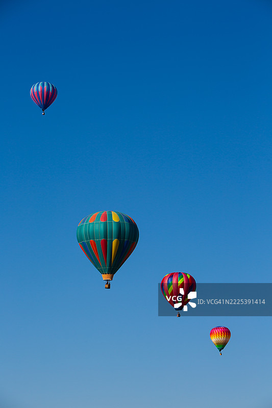 阿尔伯克基国际热气球节图片素材