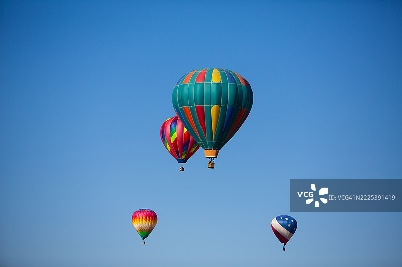 阿尔伯克基国际热气球节图片素材