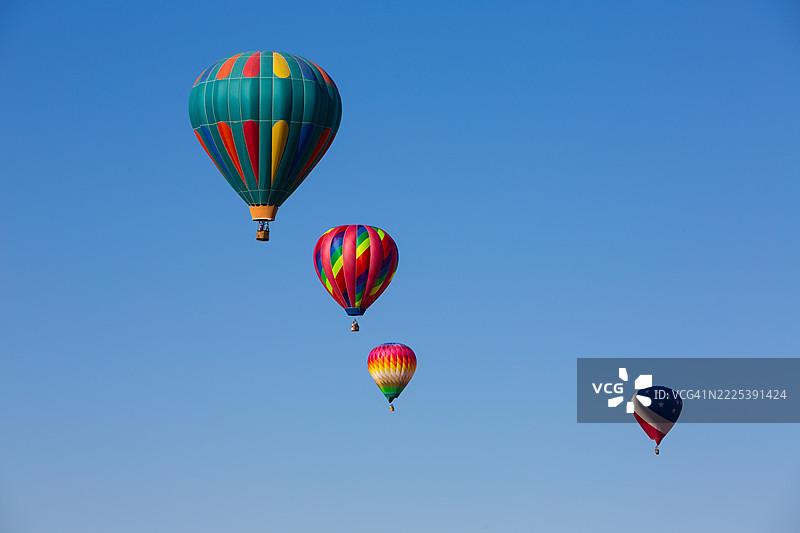 阿尔伯克基国际热气球节图片素材