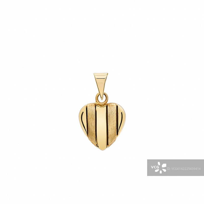 金色吊坠图片素材