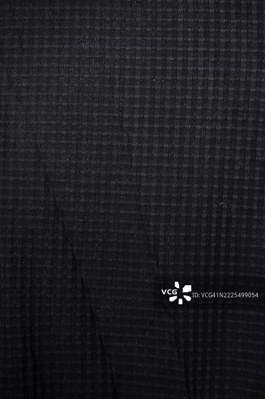 黑色华夫格面料背景图片素材