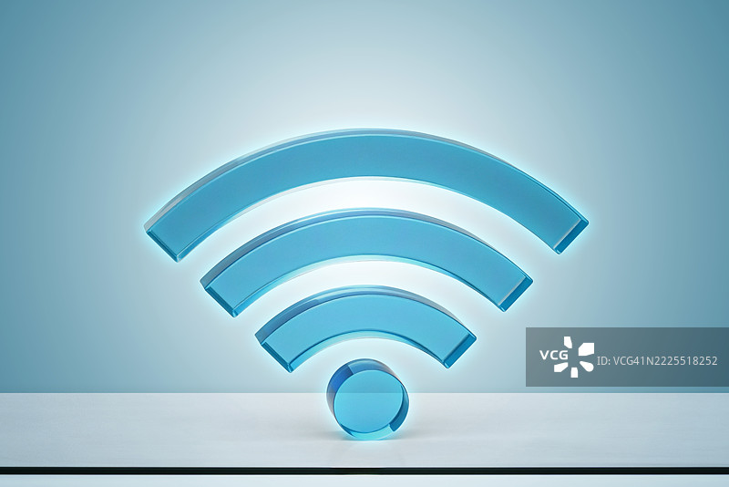 3D WiFi图标图片素材